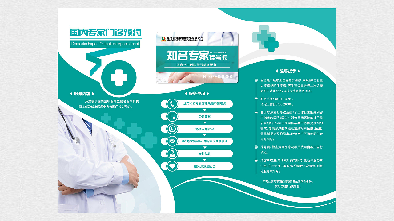 健康之橋 從“知名專家掛號卡”到“三折頁健康咨詢”的智慧醫(yī)療新體驗
